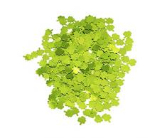 Oblique-Unique® Kleeblatt Konfetti Grün Geburtstag Feier Party Tisch Deko Klee Glück Streudeko 14g