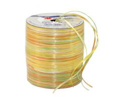Unbekannt Geschenkband Bast 50m gelb Sortiert