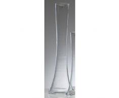 Sandra Rich Bodenvase Blumenvase Big SOLIFLEUR H. 70cm D. 17cm Glas transparent