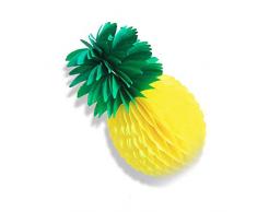Pegcduu Tropische Ananas Papier Honeycomb Kugel Laterne Hausgarten-Hawaii-Hochzeit Dekoration