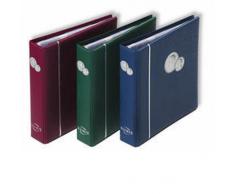 Leuchtturm 337964 Münzalbum NUMIS in blau 5 Hüllen für verschieden große Münzen | Für Münzen mit Ø 44, 34, 25, 17mm | blau