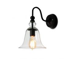 SYF light E27 Europäischen modernen Persönlichkeit Eingang Balkon Nachttisch kreative Garten Lampe Retro Kristall Glocke Wand Lampe Nachttischlampe, Schlafzimmer Wandleuchte, Wohnzimmer Wandleuchte A+