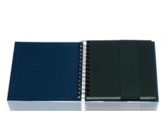 Rössler 1329452905 Spiral-Fotoalbum (18 x 18), Unifarben navy