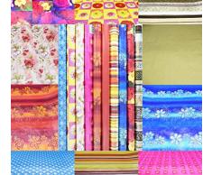 10 Rollen Geschenkpapier Neutral Geschenk Verpackung Geburtstag 200x70cm