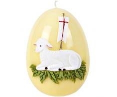 holzalbum Osterkerze Ei Osterei Dekoration Osterdekoration Wachs Kerze Motiv Osterlamm