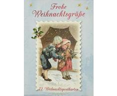 Frohe Weihnachtsgrüße: 12 Weihnachtskarten