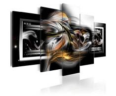 murando - Bilder 100x50 cm - Leinwandbilder - Fertig Aufgespannt - Vlies Leinwand - 5 Teilig - Wandbilder XXL - Kunstdrucke - Wandbild - Abstrakt Galaxy a-A-0041-b-p