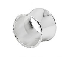 Serviettenringe Perla 4er Set Tischdeko Servietten Ring Serviettenringe Silber