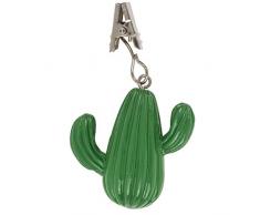 Out of the blue Polyresin-Tischdeckenbeschwerer, Kaktus,ca. 5 cm, 4er Set auf Blisterkarte