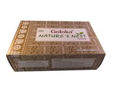 Goloka Natures Nest Masala Räucherstäbchen (15gm) x 12 Schachteln