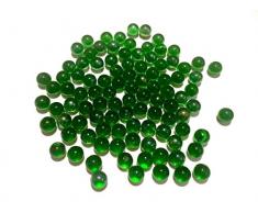 Dunkel Grüne Glasmurmeln Glaskugeln 16mm Durchmesser 500gr Dekokugeln durchsichtig Murmel Dekoglaskugel Dekoration grüne Glaskügelchen von CRYSTAL KING