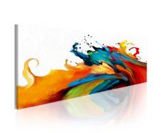 murando - Bilder 120x40 cm - Leinwandbilder - Fertig Aufgespannt - Vlies Leinwand - 1 Teilig - Wandbilder XXL - Kunstdrucke - Wandbild – Abstrakt 0101-74