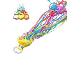 Goodtimes Party Wurf Luftschlangen Bunt 12 Stück für Geburtstag, Hochzeit, Party - einfache Entsorgung