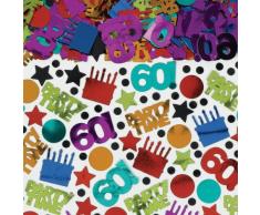 Konfetti Happy Dots & Stripes 60. Geburtstag 70 g