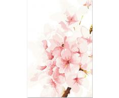 JJH Kirschblüten DIY Malen Nach Zahlen Kit Für Erwachsene Familie Wandkunst Bild Acrylgemälde Für Hauptdekoration Einzigartiges Geschenk 40x50 cm Rahmenlose