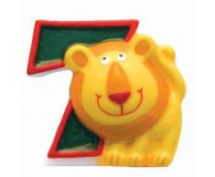 Riethmueller Zahlenkerze 7 Safari, 1 Stk.