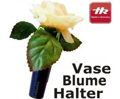 Auto Vase Gelbe Rose Blumenvase mit Halter Vasenset