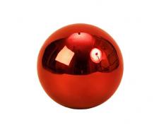 12 x Dekokugel ca. Ø 4 cm in Rot Rosenkugel Garten Kugel Edelstahl Weihnachten