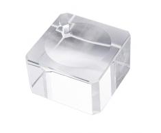 BESPORTBLE Kristallkugel-Standplatz-freier pädagogischer Kugel-Modell-Halter-Glaskugel-Unterseiten-Standplatz mit der Wölbung konkav für Anzeige