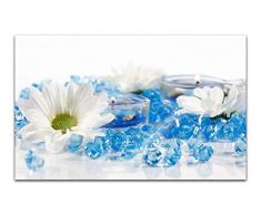 Acrylglasbilder 80x50cm Wellness Feng Shui Spa Blumen Duft Acryl Bilder Acrylbild Acrylglas Wand Bild 14H978