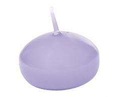 sentiflore 6bgd009vi 10 Stück Schwimmkerzen Paraffin violett 8 x 8 x 13,5 cm