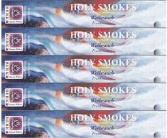 BERK - Räucherstäbchen - Blue Line - Weihrauch - Blue Line - 5 Packungen