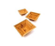 Relaxdays Dekoschalen, Braun