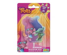 Dekoback Trolls Kuchenkerze, Wachs, bunt, 1 x 6.2 x 9.8 cm