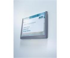 Durable 486137 Click Sign Türschild (149 x 105,5 mm, zum Ankleben oder Anschrauben) graphit