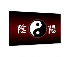 bestpricepictures 120 x 80 cm Bild auf Leinwand China 5042-SCT deutsche Marke und Lager - Die Bilder/das Wandbild/der Kunstdruck ist fertig gerahmt