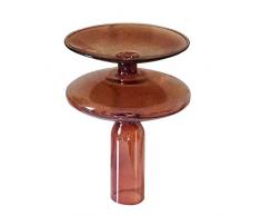 BHG Glas-Kerzenhalter für Kerzenleuchter Dinnerkerzen Party und Hochzeit Tafelaufsatz Tischdekoration