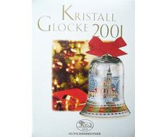 Hutschenreuther Kristall Glocke 2001*Rarität*Neu, Weihnachtsglocke, Glasglocke, Kristallglocke, Weihnachten, Baumschmuck, Anhänger, Baumanhänger