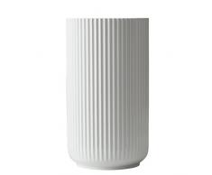 Lyngby PorcelÃ¦n Vase, WeiÃ, 27.5x27.5x39.4