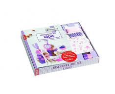 Kreativ-Set: Geschenke aus der Küche: Buch mit 6 Minibackformen, 6 Klarsichtbeuteln, Faltpapier, Masking Tape, Bakers Twine und Satinband (Buch plus Material)