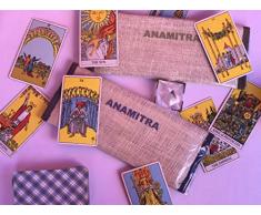 ANAMITRA Anamita Original Räucherstäbchen, handgefertigt, Safran-Sandale, Frangipani, Lavendel, Pakeeza, Rose, Eukalyptus, Bernstein, Kesar Chandan, Vanille, Weihrauch, 10 Stück