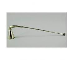 GR Kerzenlöscher mit beweglicher Glocke Silber-Farben ca 30 cm Dochtlöscher Metall