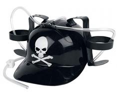 Out of the blue 93/2063 - Schwarzer Trinkhelm, Skull und Bone