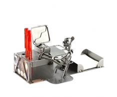 Steelman24 I Schraubenmännchen PC Büro I Made in Germany I Handarbeit I Geschenkidee I Stahlfigur I Metallfigur I Metallmännchen