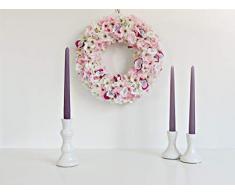 Blumenkranz Blütenzauber Deko Blumenkranz Deko Kranz Türkranz Wandkranz Wandschmuck Tischschmuck Blumendekoration