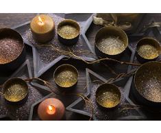 GLITTER - GLASGRANULAT 1 - 2 mm. 1 kg. Glas Granulat, Streudeko. 1000 g in GOLD -39