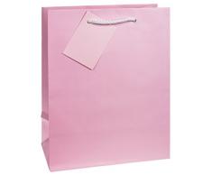 TSI Geschenktüten mit neutralen Trendfarben 12-er Packung, Mittel 6-fach sortiert