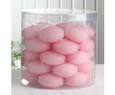 34er Dose Schwimmkerzen mit langer Brenndauer, Rosa