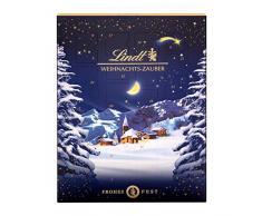 Lindt Weihnachts-Zauber Adventskalender (24 verschiedene Pralinés- und Milchschokoladen-Überraschungen) 265g