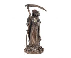 Nemesis Now Dekofigur Santa Muerte, 38 cm, Bronze, 17 cm