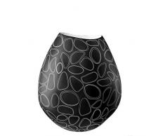 ASA 5481160 Blumenvase Keramik 50.0 x 23.0 x 50.0 cm, schwarz/weiÃ