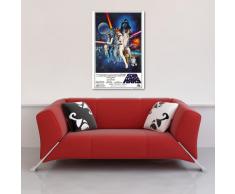 Star Wars - Orange Sword Of Darth Vad - Filmposter Kino Movie Science Fiction Sci Fi - Grösse 61x91,5 cm