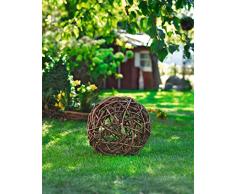 Garten Deko-Kugel aus Rebenholz, Ø 40 cm, Gartenkugel, Dekokugel