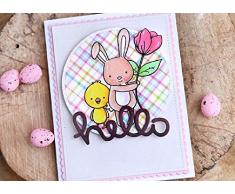 Ostergrußkarte-1000 Stück Hochwertige Holzpuzzles,Farbig