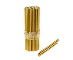 Danilovo Bienenwachskerzen Ritualkerzen Altarkerzen Kirche Bienenwachs Kerzen Orthodox N30 Höhe: 29.5 cm (25 Stück - 334g)