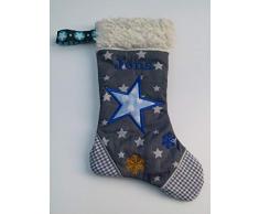 Nikolausstiefel Stern mit Namen